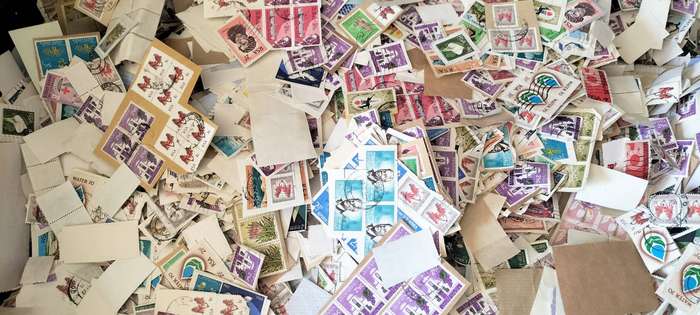 Massive Bulk Mix Of Over 6kg (Over 80 000) South African Stamps - Read Description
