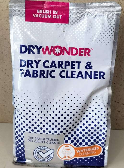 500 grams of Dry Wonder Dry Carpet and Fabric Cleaner