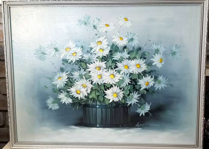 A Stunning Large Original Robert Cox (1934-2001) Oil on Canvas. (nr1 of 3)