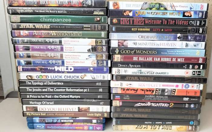 Collection of 38 Various DVD's. See Photos for Titles