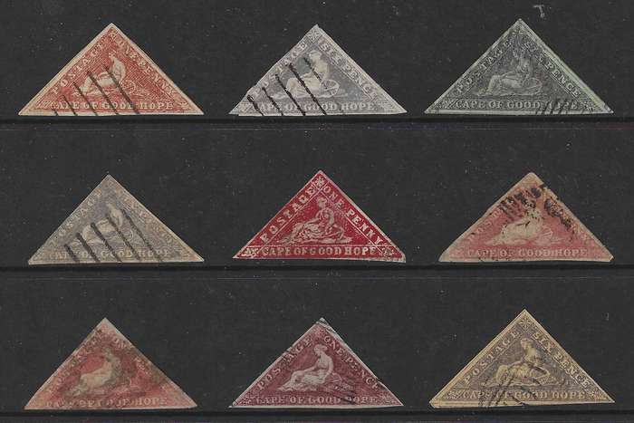 Cape triangular group of forgeries.