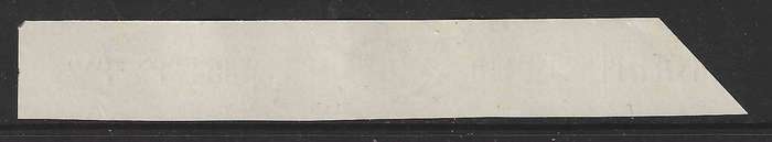 Union 1929 Hunter Penrose Darmstadt trial red label, gummed, MNH.