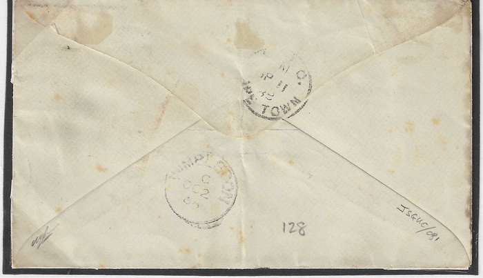 Cape 1888 (SP 11) scarce Rifle Brigade soldiers's letter proving cover Wynberg/England. See below.