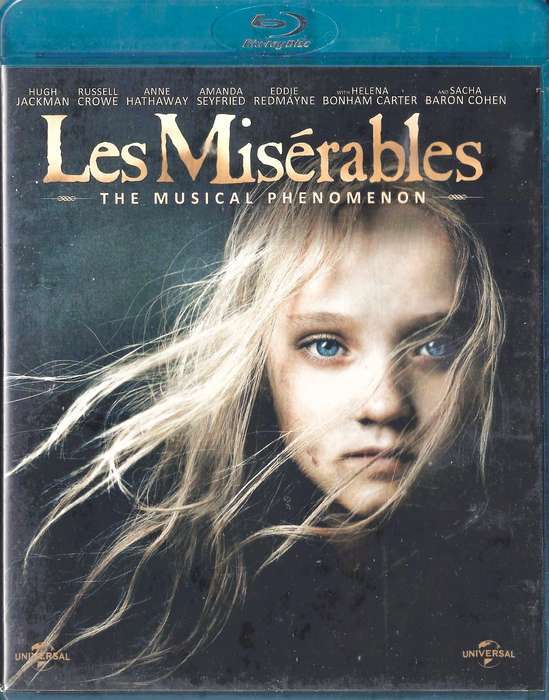 Les Miserables - Hugh Jackman Russell Crowe Anne Hathaway Amanda Seyfried: Blu-Ray (All Regions)