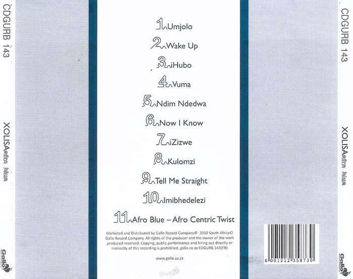 Xolisa - Afro Blue (CD Album)
