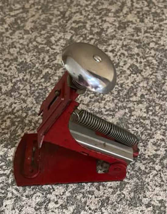 vintage Baby brand unique wire stapler press.