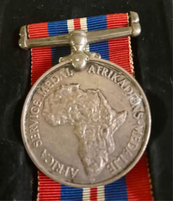 Two War and service medals