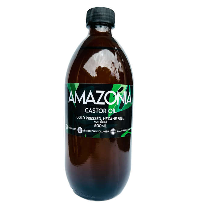 Amazonia Hexane Free Castor Oil 500ml