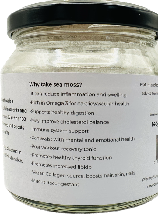 Amazonia Organic Sea Moss Powder 140g