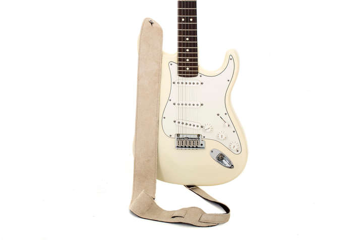 Guitar straps suede leather, super soft and comfy, made in RSA.