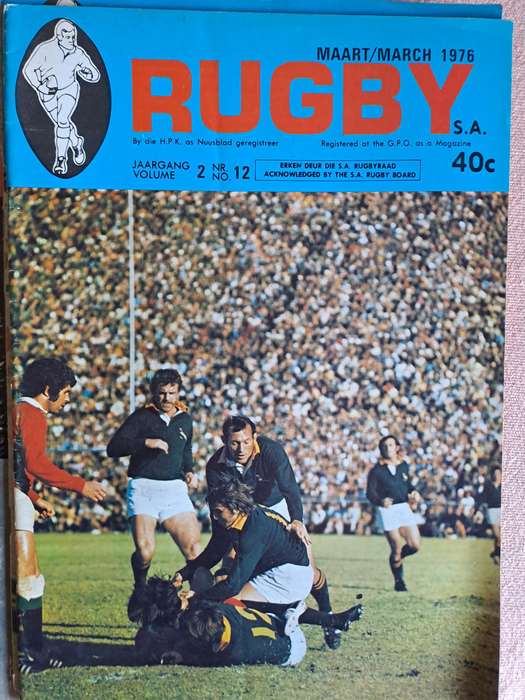 Rugby magazine March 1976 Vol. 2 No. 12
