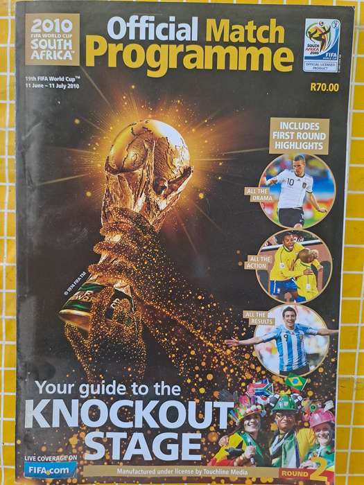 2010 Soccer World Cup programme Knock-out stage