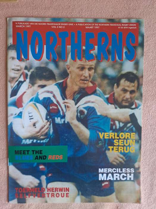 Rugby magazine "Northerns" Vol. 3 No. 2 March 1997