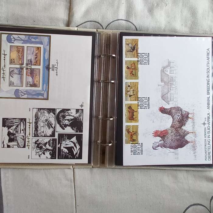FDC Album - 15 Double-sided Album Pages - Includes RSA Large Format Covers
