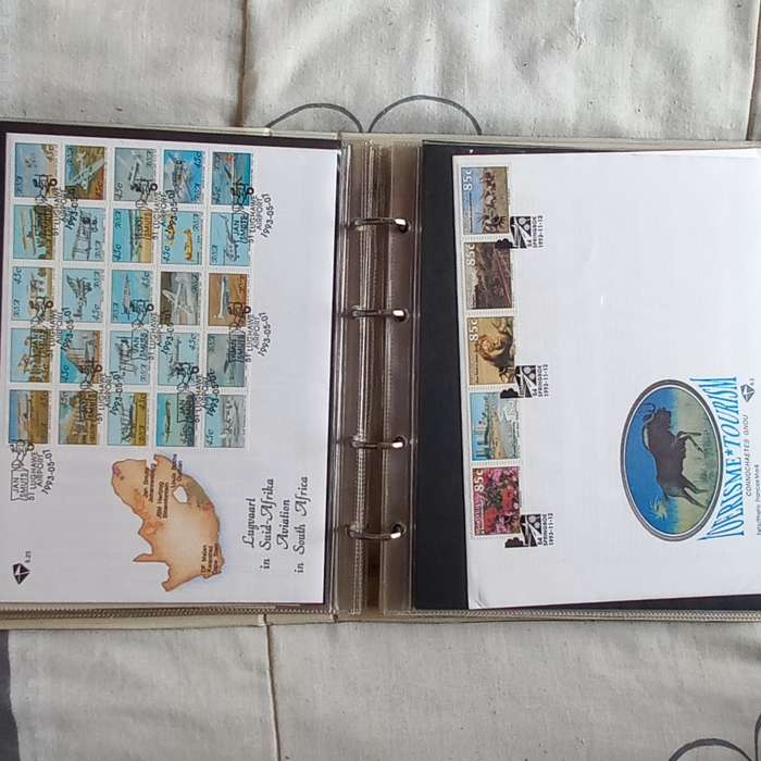 FDC Album - 15 Double-sided Album Pages - Includes RSA Large Format Covers