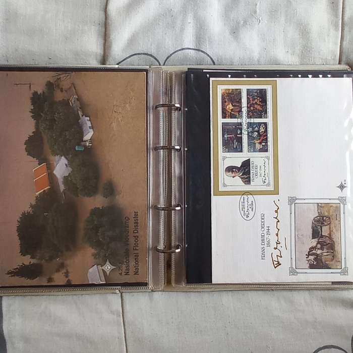 FDC Album - 15 Double-sided Album Pages - Includes RSA Large Format Covers