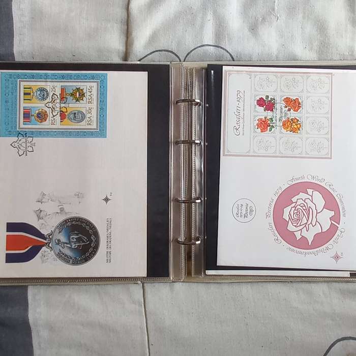 FDC Album - 15 Double-sided Album Pages - Includes RSA Large Format Covers