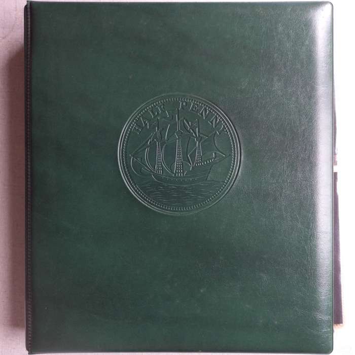 FDC Album - 22 Double-sided Album Pages - Empty and Slipcase included