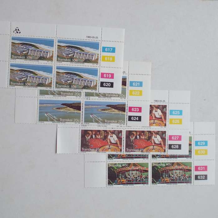 Transkei - 1983 Tourism. Wild Coast Complex - Full Set of Controls - Unused