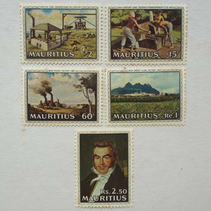 MAURITIUS - 1969 Telfair's Improvements - Full Set of Singles - Unused