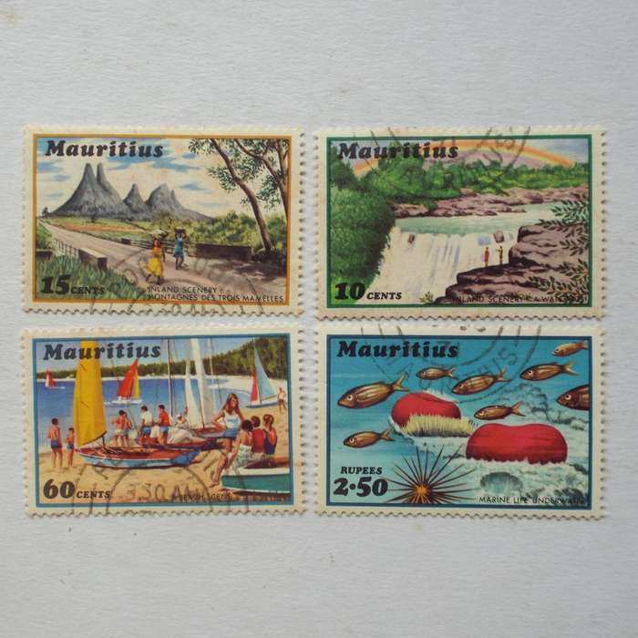 MAURITIUS - 1971 Tourism - Full Set of Singles - Used