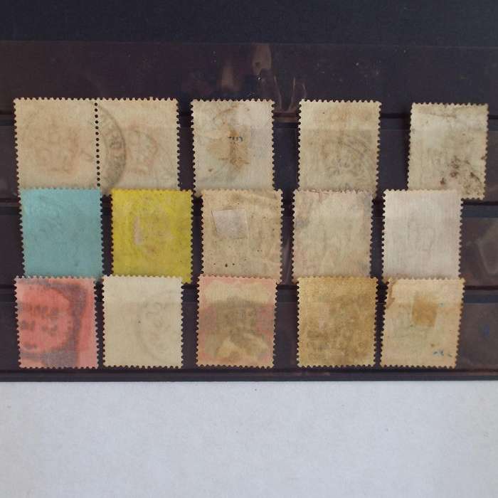 GREAT BRITAIN QV - 1887-1900 Jubilee Issue - Selection of 14 Singles - Used