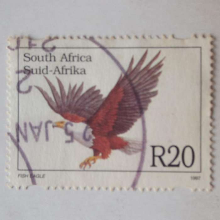 RSA - 1997 Addt value to 6th Defin Issue - R20 - Single - Postally Used
