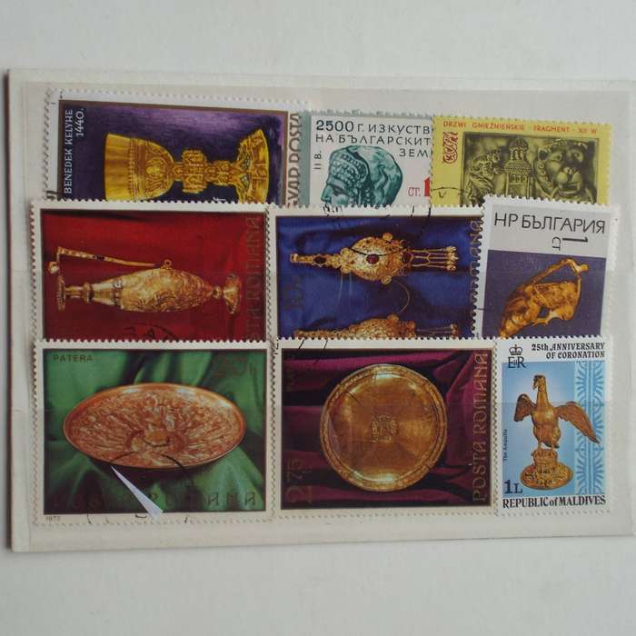 Thematics - Artifacts - 23 stamps - Mixed World - no duplication
