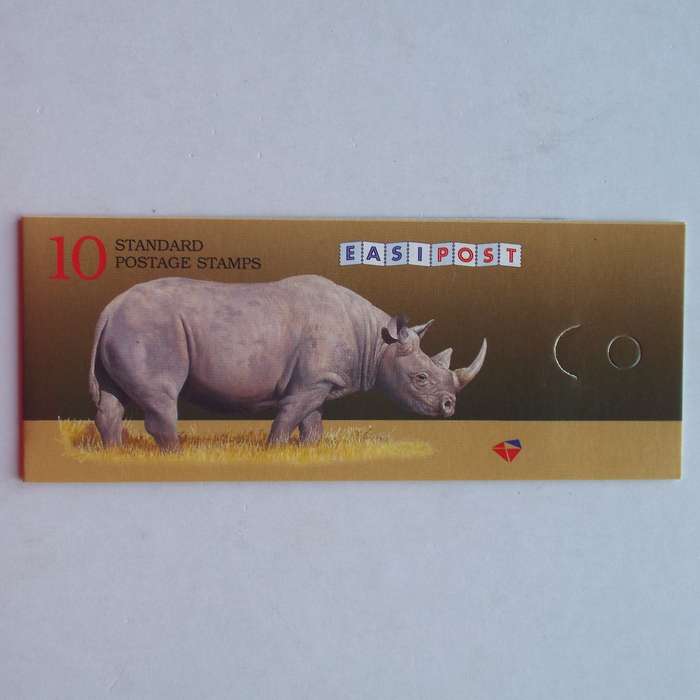 RSA - 1997 Rhino Booklet #27 - Block of 10 - Complete