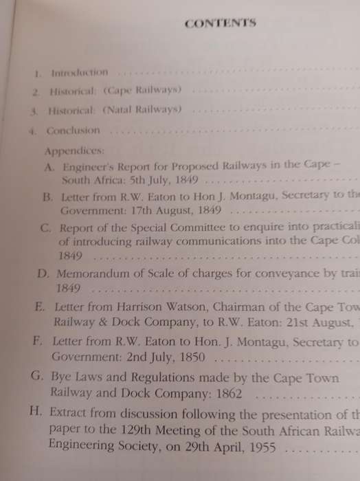 The 4'8 1/2' gauge Railways in South Africa 1845 -1873