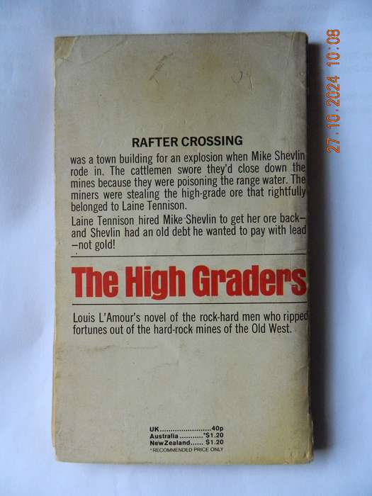 WESTERNS -  LOUIS L'AMOUR -  THE HIGH GRADERS