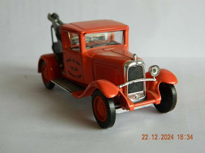 SOLIDO   -   -   CITROEN C4F  -  1930  -  RECOVERY TOW RUCK
