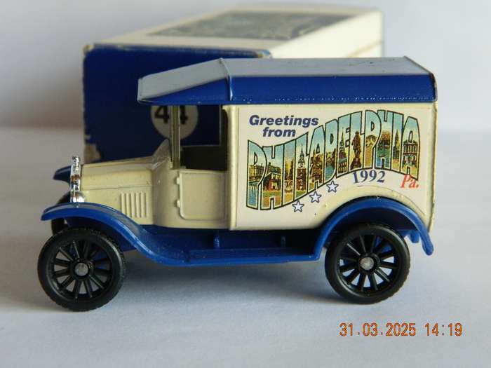 MATCHBOX  -  MB44  -  1921  MODEL 'T' FORD VAN  -  VERY SPECIAL EDITION