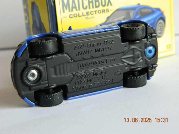 MATCHBOX  -  MB. NO.  1477  -   2021  -  SUBARU BRZ