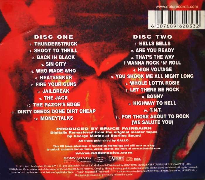 AC/DC Live - Special Collectors Edition (2-CD Digipack)