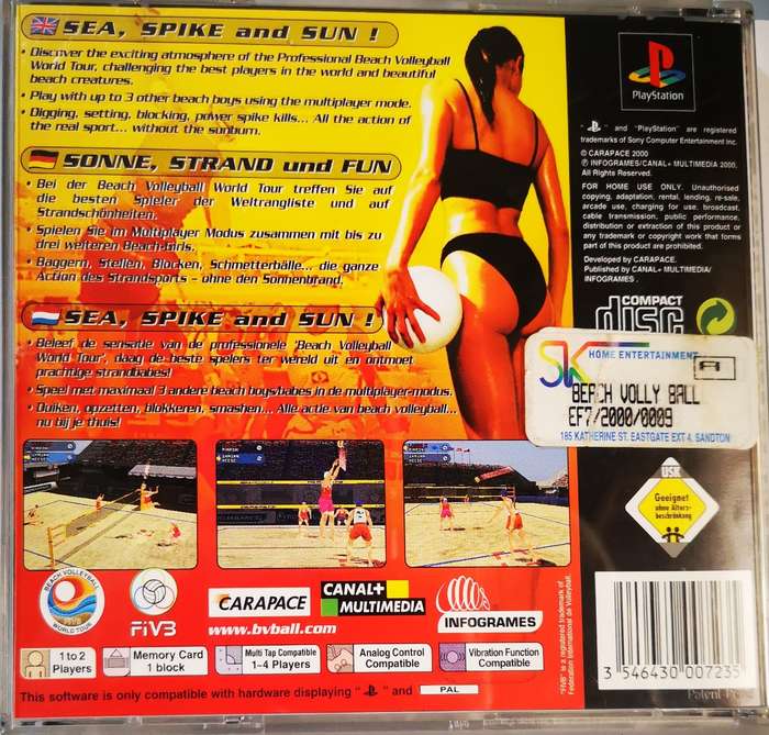 Beach Volleyball (PS1)