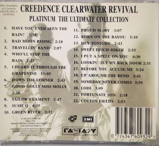 Creedence Clearwater Revival - Platinum - The Ultimate Collection (CD)
