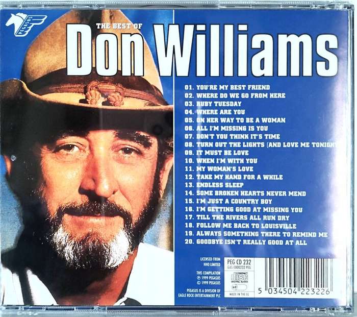 Don Williams - The Best of (CD) [New]
