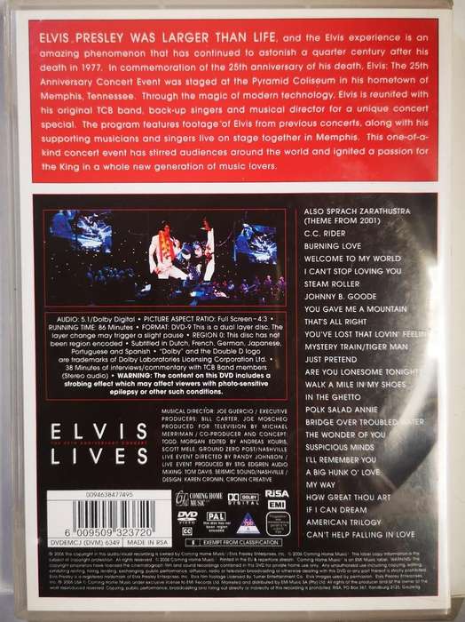 Elvis Lives - 25th Anniversary Concert (DVD)