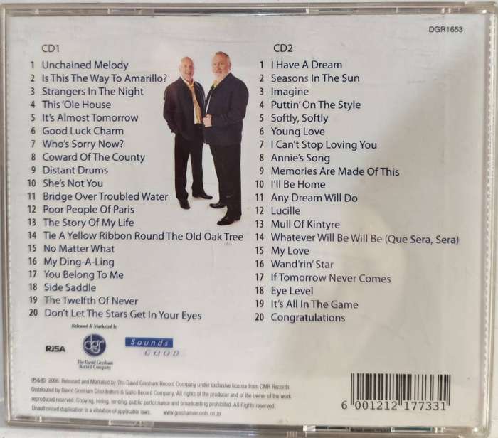 Foster & Allen - Sing the Number 1's (2-CD)