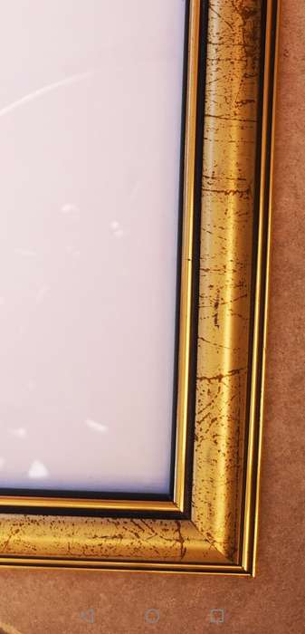A4 Frame - Old Gold