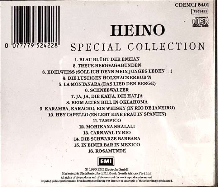 Heino - Special Collection (CD)