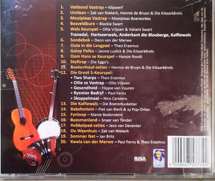 Boeremusiek - Huisgenoot se 20 Egte Boeremusiek Treffers (CD)