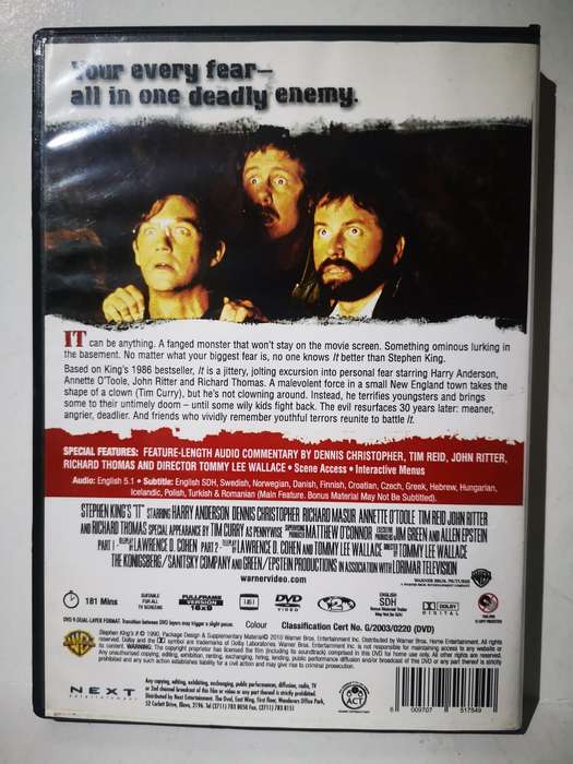 IT (Stephen King) 2 (DVD)