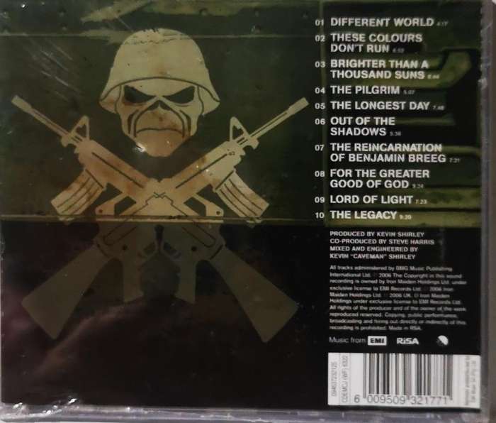 Iron Maiden - A Matter of Life and Death (CD) [New]
