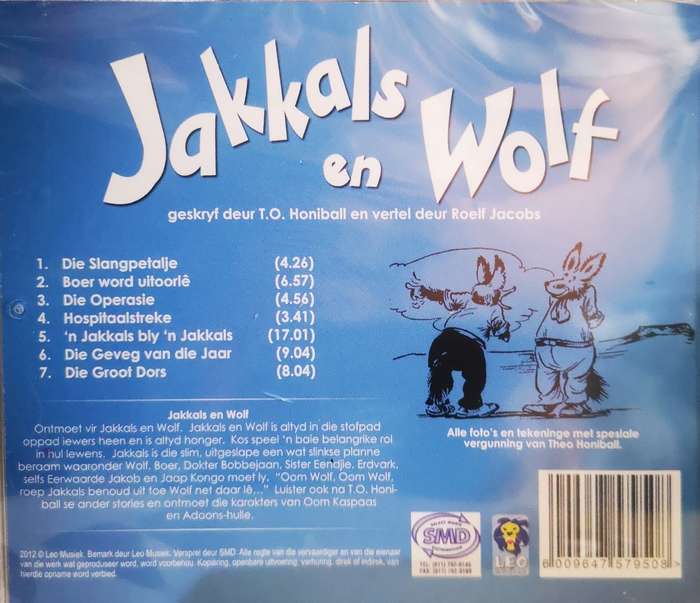 Jakkals en Wolf Stories (CD) [New]