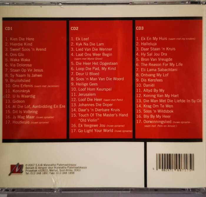 Jan de Wet - 50 Gewildste Treffers (3-CD) [New]