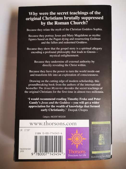 Jesus and The Goddess (Book)