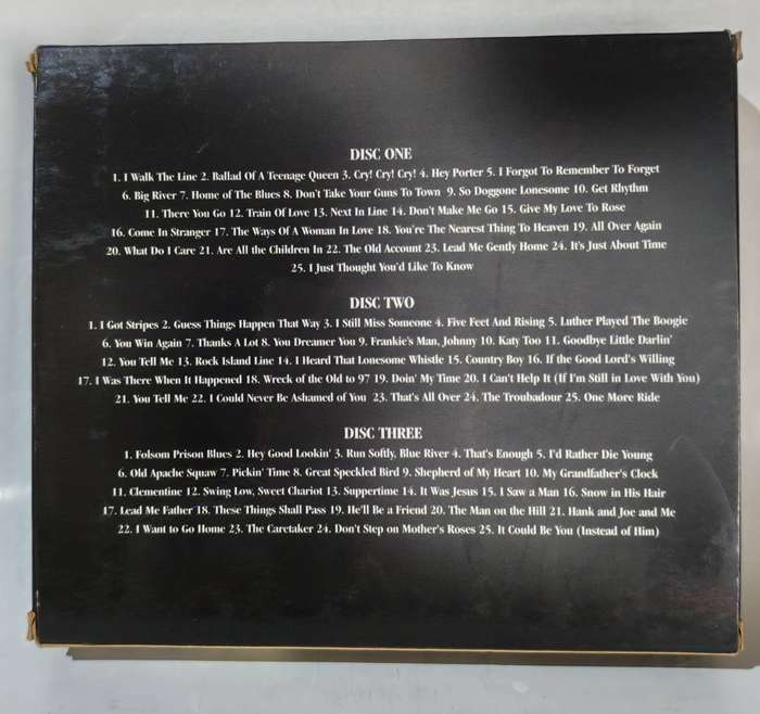 Johnny Cash - The One  & Only (3-CD Box Set)