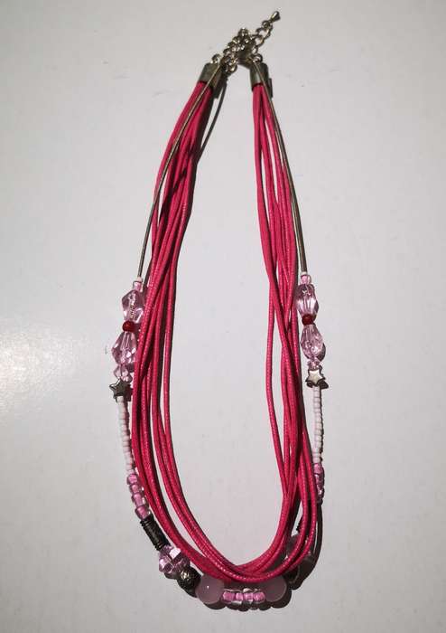 Fashion Light and Dark Pink Neclace